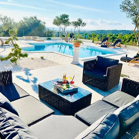 别墅 Traumhaftes Mit Pool In Rogoznica *